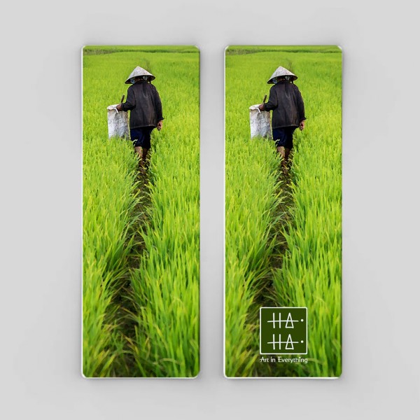 GREEN FIELD Bookmark